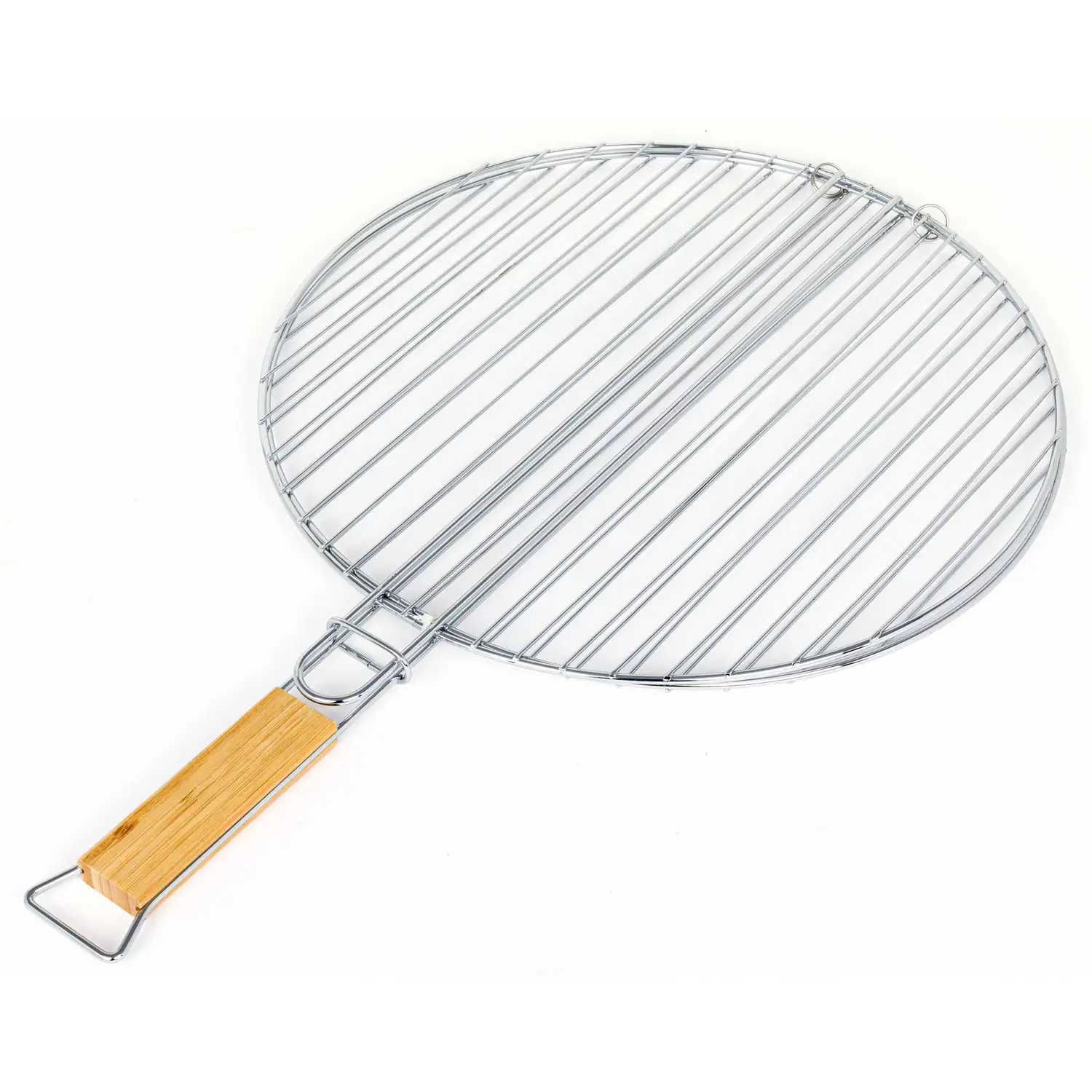 Grille de cuisson rectangulaire Somagic en acier chromé, diamètre 37 cm