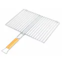 Grille rectangulaire en acier chromé Somagic 40 x 29 cm