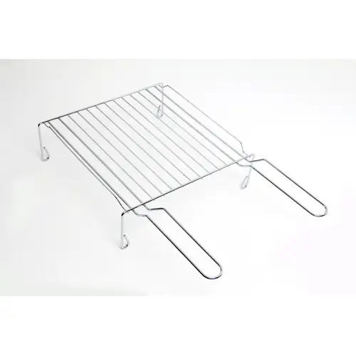 Chromen staalvoetrooster...
