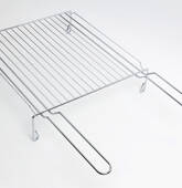 Grille sur pieds en acier...
