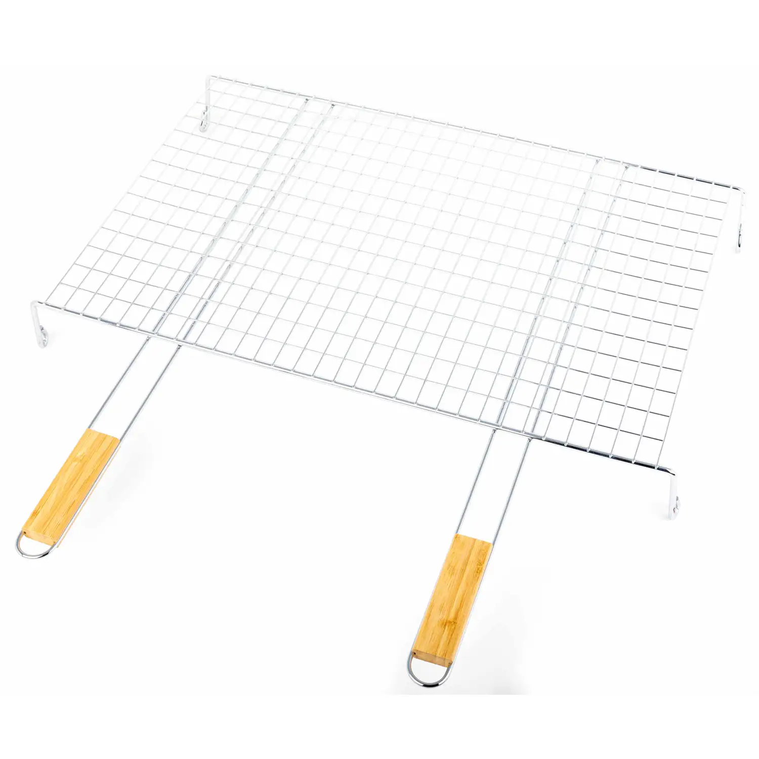 Grille sur pieds en acier chromé Somagic