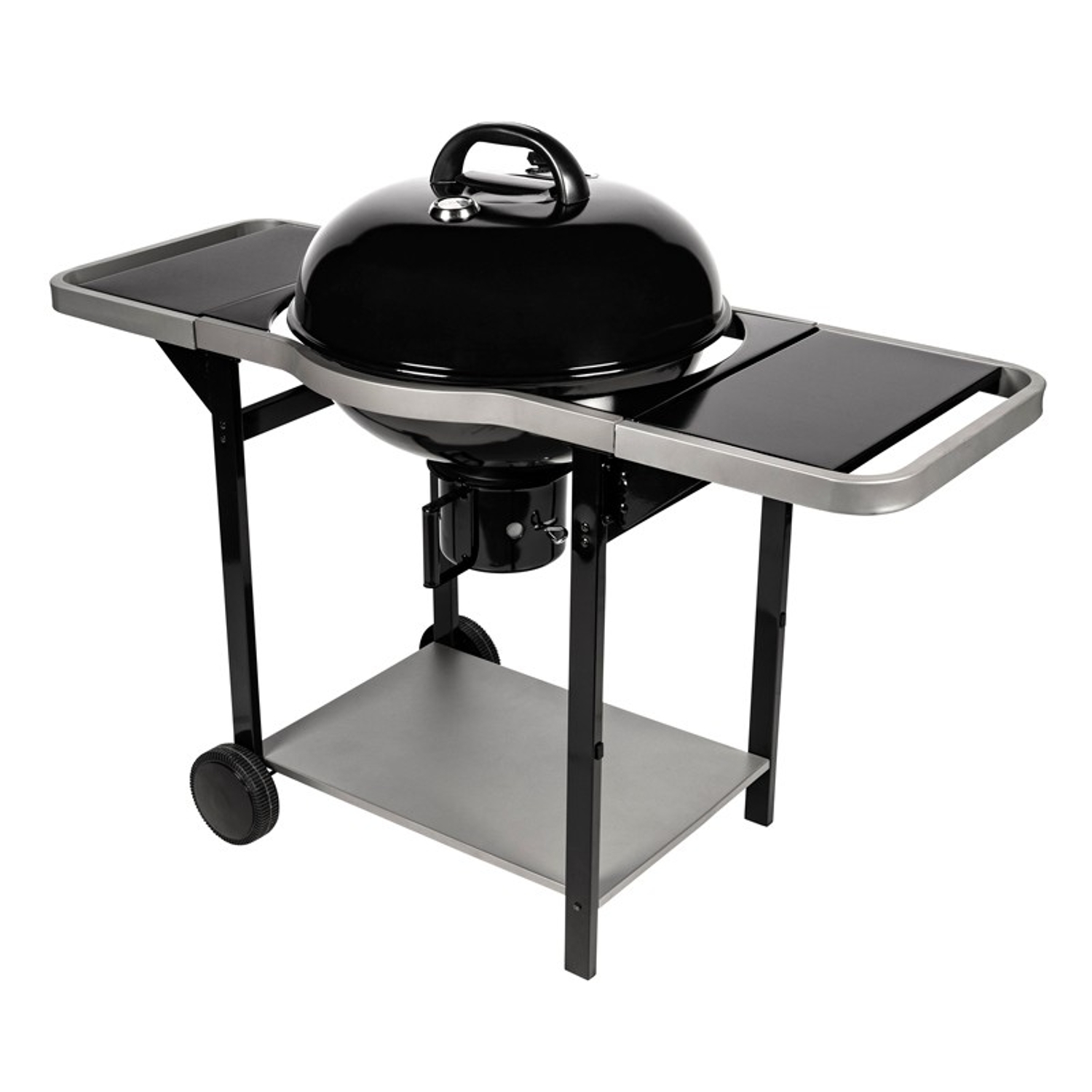 SOMAGIC - Barbacoa de carbón Ball + Carro Woodcreek