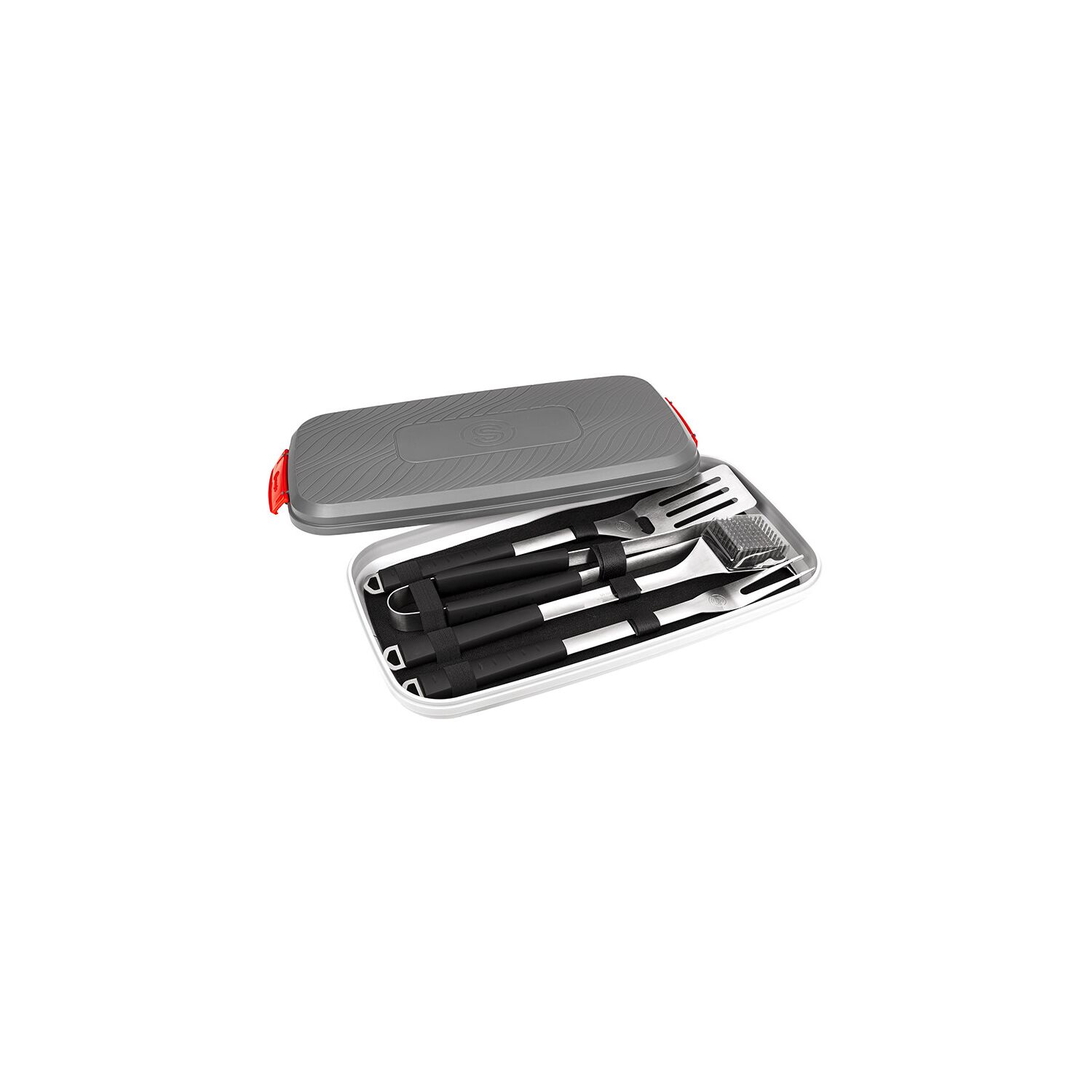 Set di 4 accessori in acciaio inox per barbecue SOMAGIC